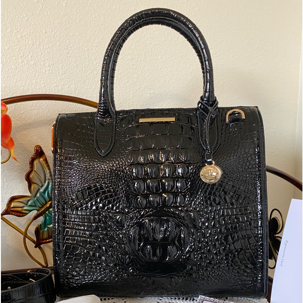 SOLD!! Brahmin NWT Black Caroline (medium Caroline)
